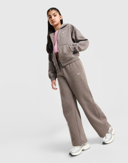 Girls' Studio Fleece Wide Leg Joggers Junior
