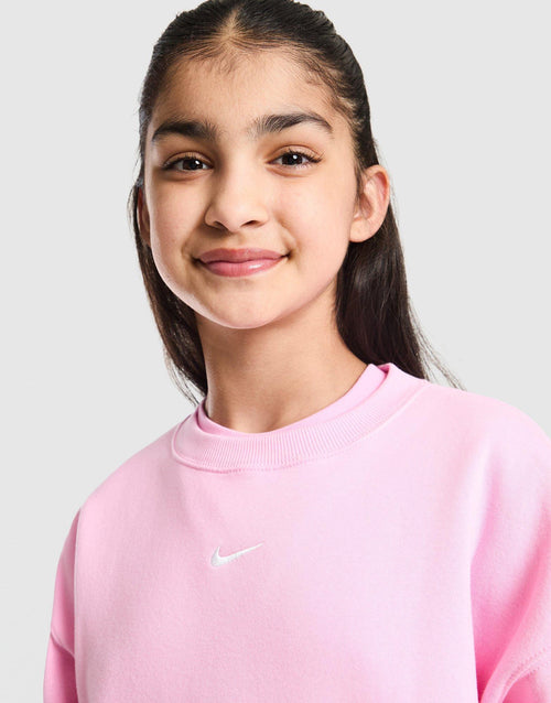 Girls' Studio Fleece Crew Sweatshirt Junior