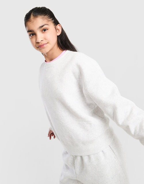 Girls' Studio Fleece Crew Sweatshirt Junior