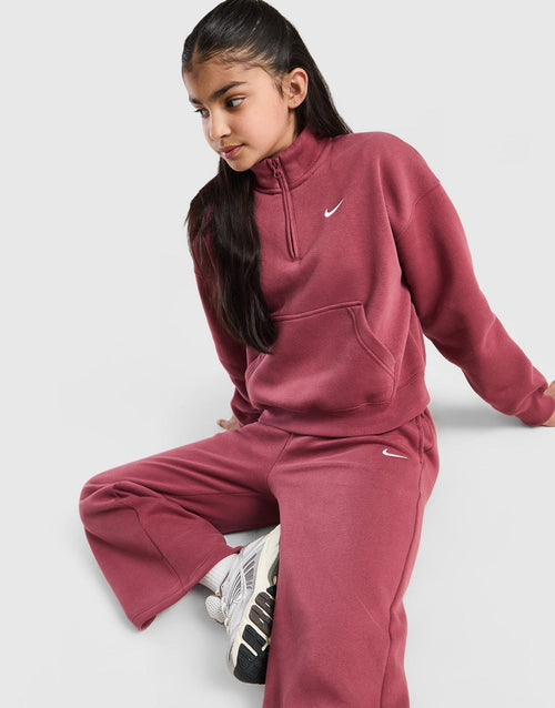 Girls' Studio Fleece 1/4 Zip Sweatshirt Junior