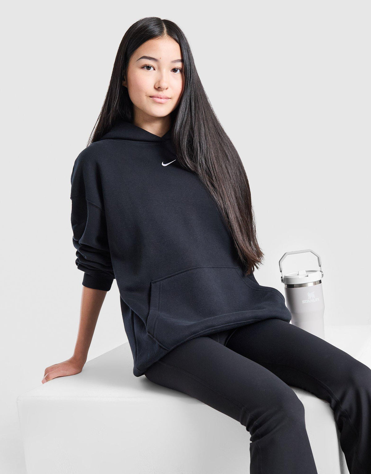 Girls' Studio Fleece Overhead Hoodie Junior