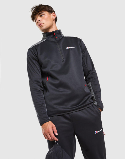 Lonnen Poly 1/2 Zip Top