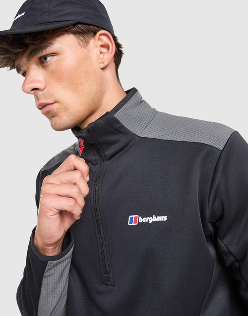 Lonnen Poly 1/2 Zip Top