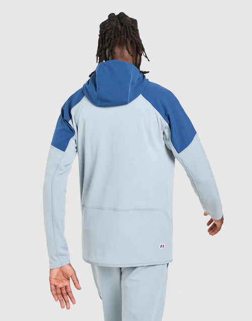 Lightweight Poly Full Zip Hoodie