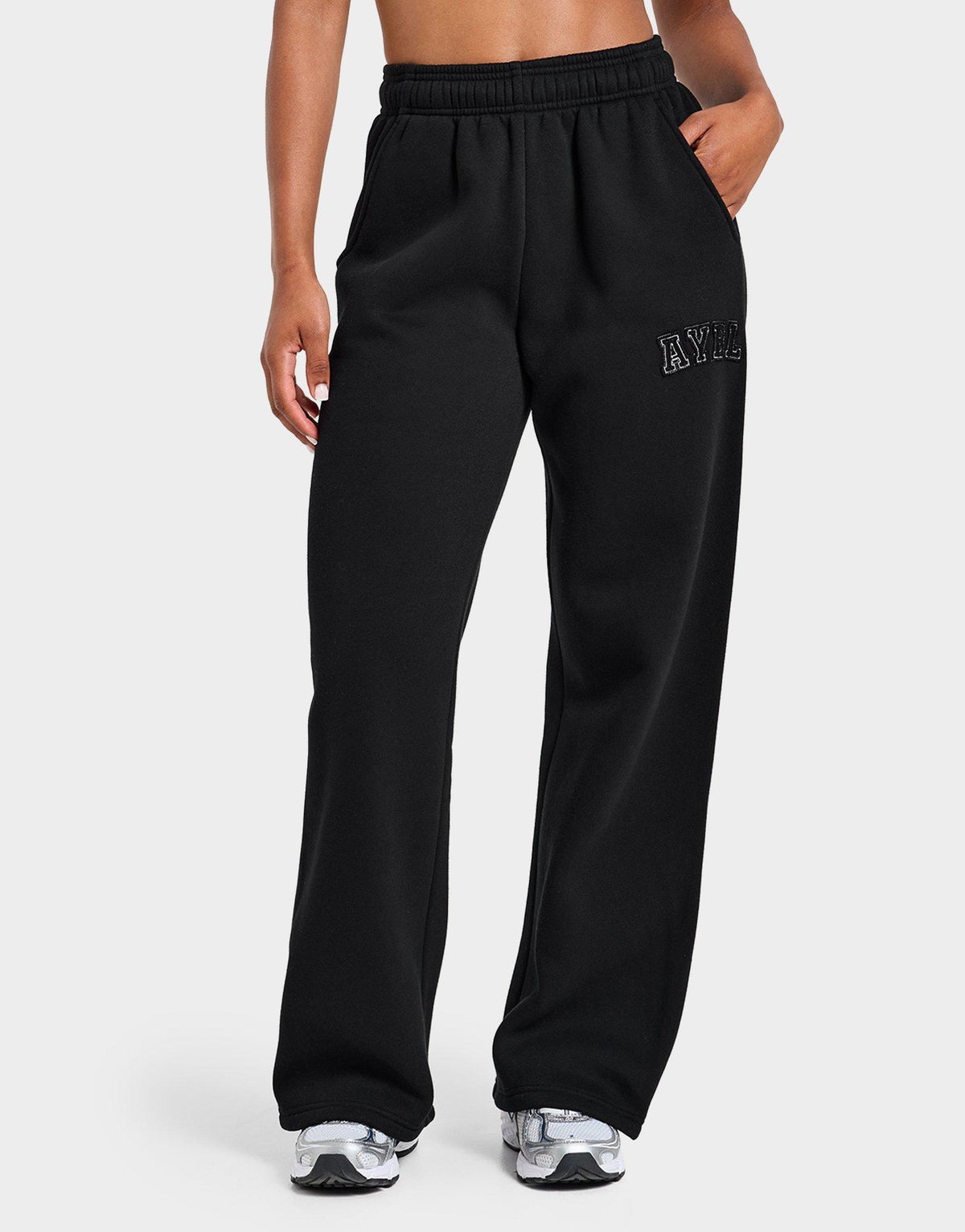 Varsity Applique Wide Leg Joggers