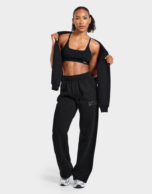 Varsity Applique Wide Leg Joggers