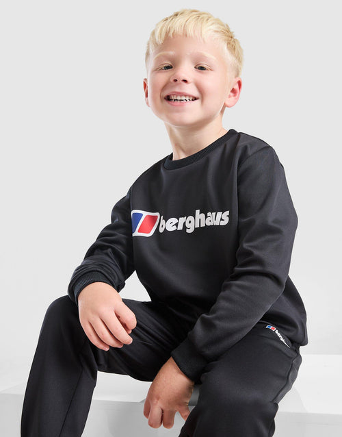 Large Logo Crew Tracksuit Children