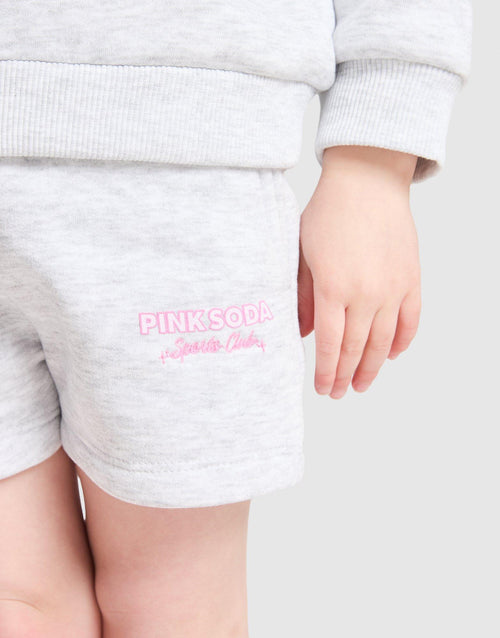Girls' Holiday Crew Sweatshirt/Shorts Set Infant