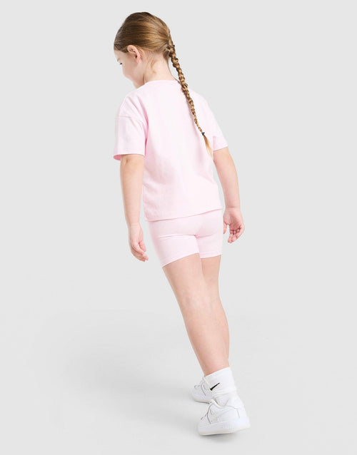 Girls' Bow T-Shirt/Shorts Set Children