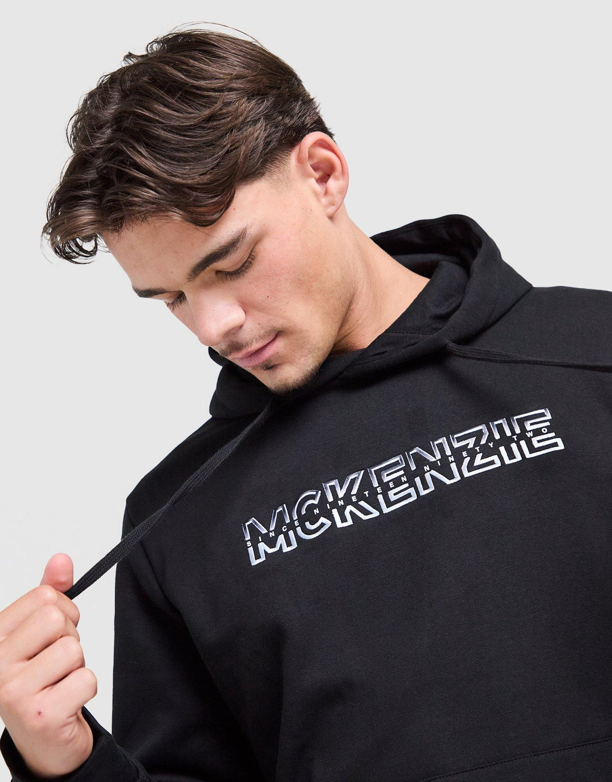 Dual Logo Overhead Hoodie