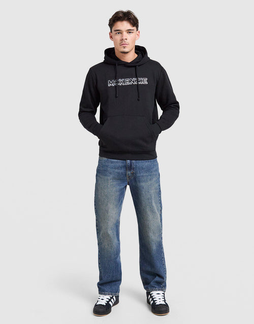 Dual Logo Overhead Hoodie