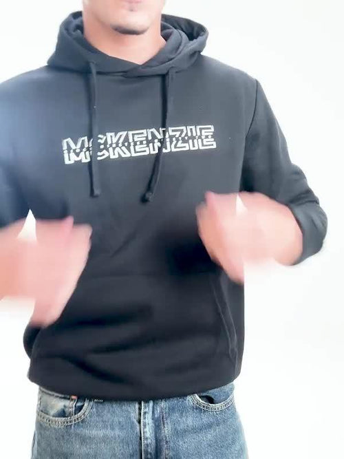 Dual Logo Overhead Hoodie