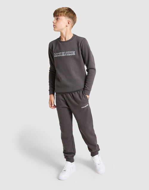 Dual Crew Tracksuit Junior