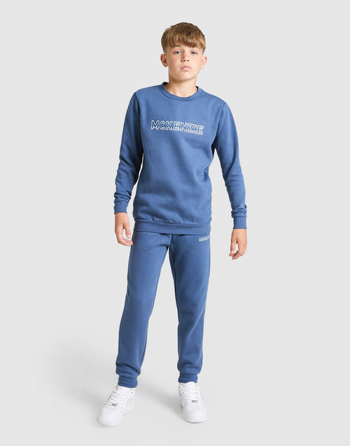 Dual Crew Tracksuit Junior