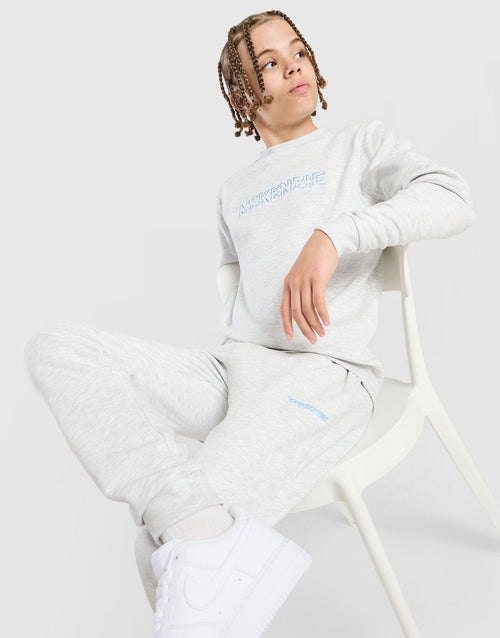 Dual Crew Tracksuit Junior