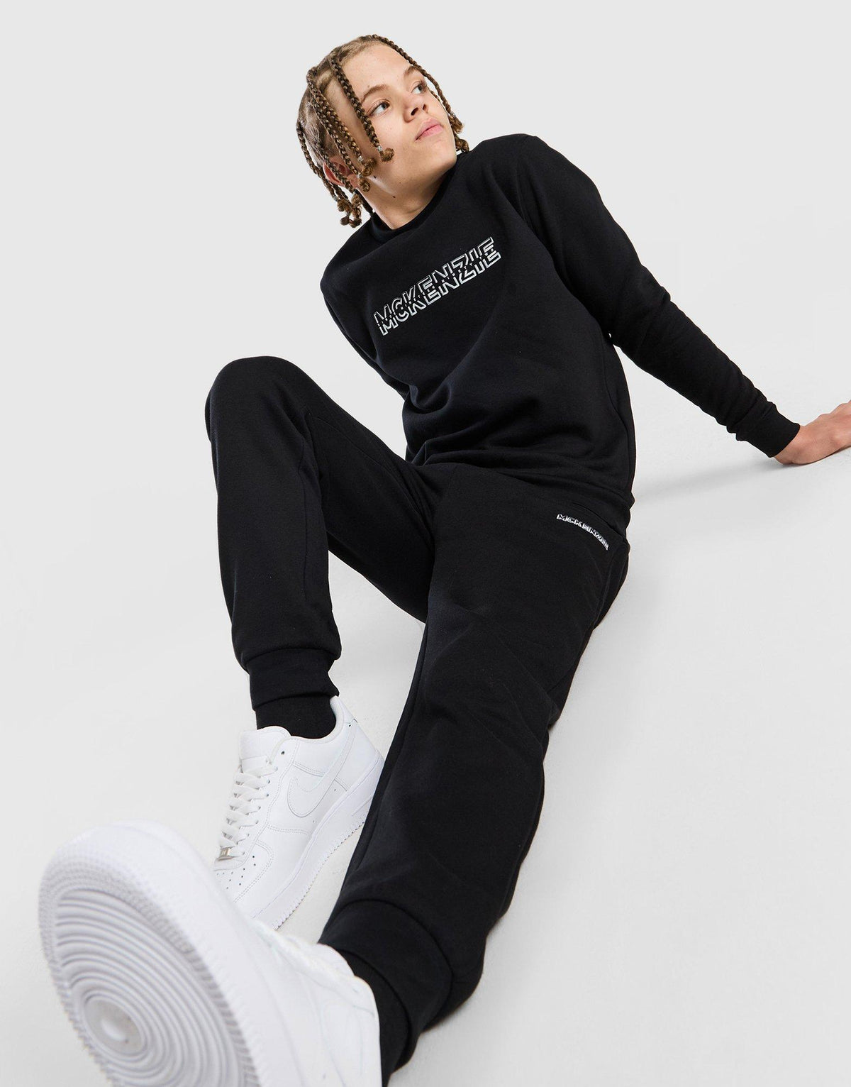 Dual Crew Tracksuit Junior