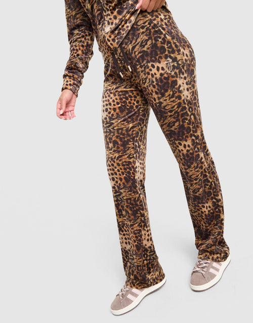 Diamante Leopard Joggers