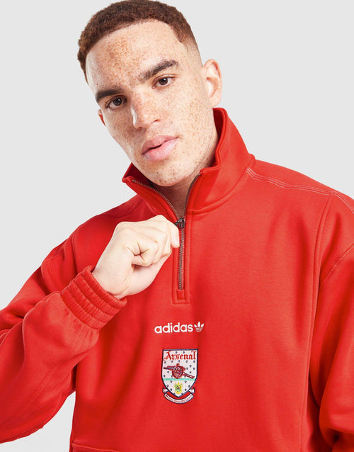 Arsenal FC EQT 1/2 Zip Sweatshirt