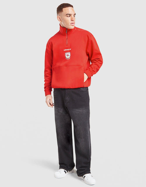 Arsenal FC EQT 1/2 Zip Sweatshirt