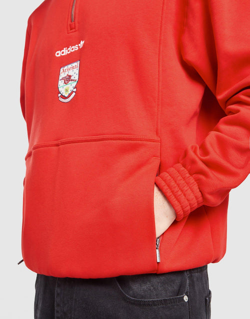 Arsenal FC EQT 1/2 Zip Sweatshirt