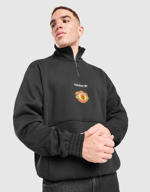 Manchester United FC EQT 1/2 Zip Sweatshirt