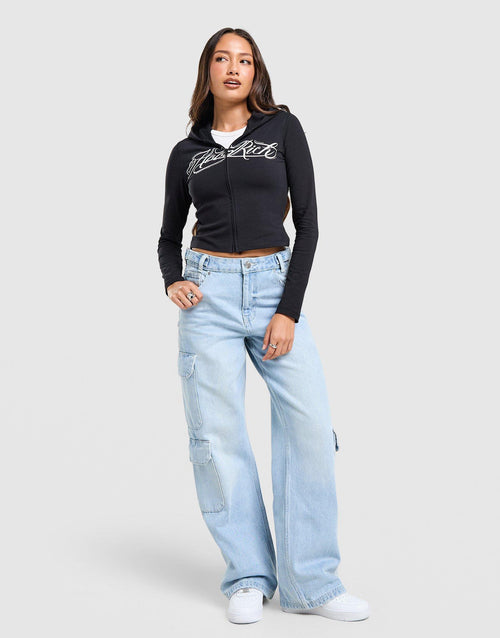 Sync Oversized Wide Leg Jeans