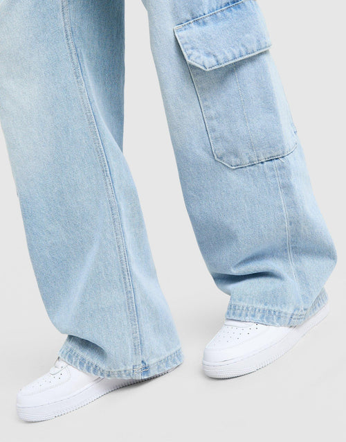 Sync Oversized Wide Leg Jeans