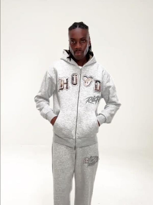 Camo Iron Full Zip Hoodie