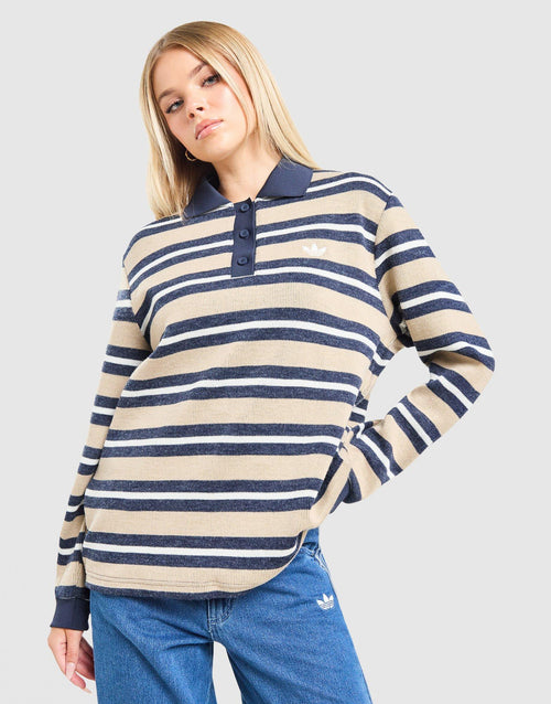 3-Stripes Knit Polo Shirt