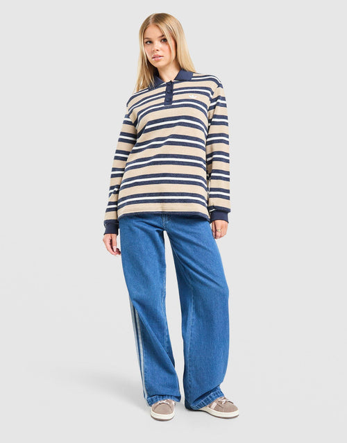 3-Stripes Knit Polo Shirt