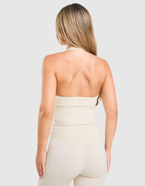 Ruche Halter Top