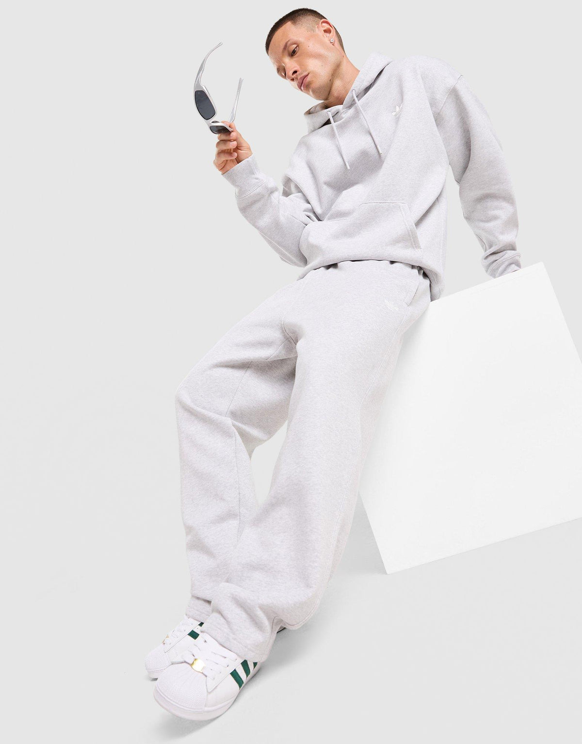 Trefoil Open Hem Joggers
