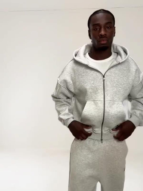 Jetset Zip Through Hoodie