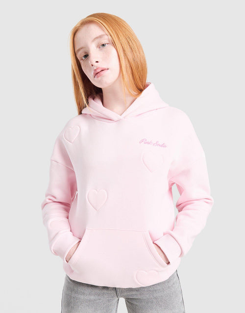 Girls' Heart Stitch Hoodie Junior