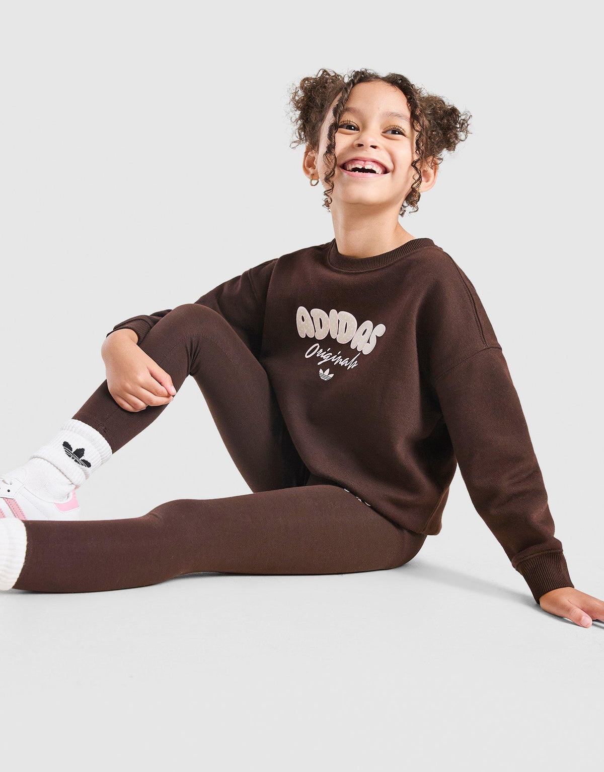 Girls' Polka Dot Crew/Leggings Set Children