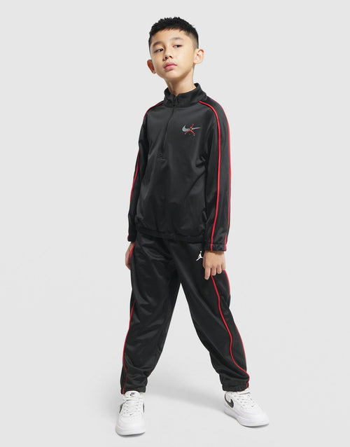 Poly 1/4 Zip Tracksuit Children