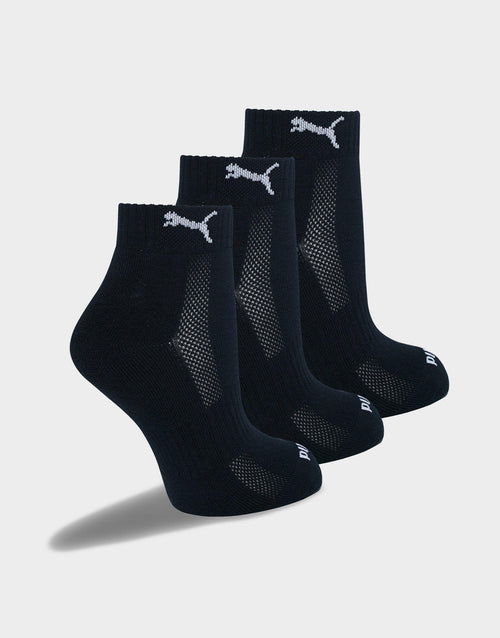 Quarter Cushioned Socks 3-Pack