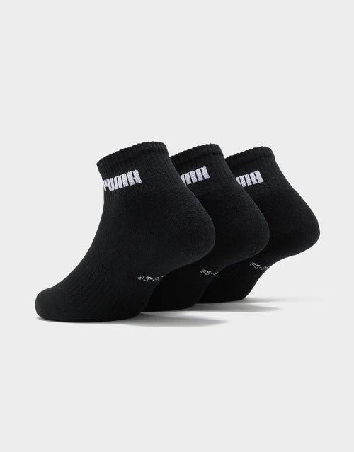 Cushion Quarter Socks 3-Pack