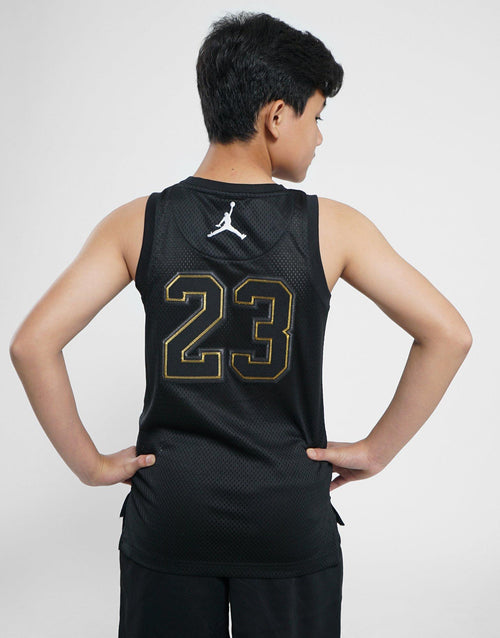 Black Jordan 23 Jersey Junior's JD Sports Malaysia