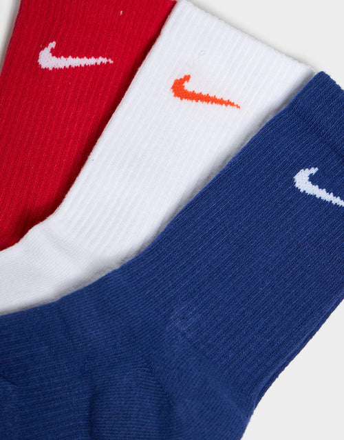Everyday Plus Cushioned Training Crew Socks (3 Pairs)