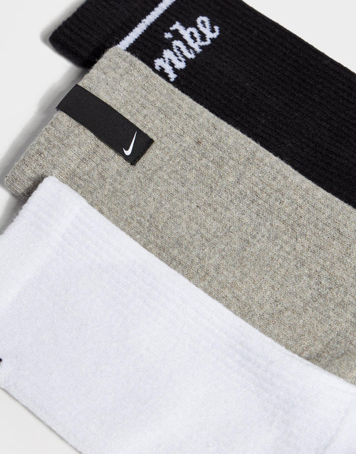 Everyday Plus Cushioned Crew Socks (3 Pairs)