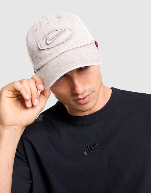 Club Unstructured Denim Patch Cap