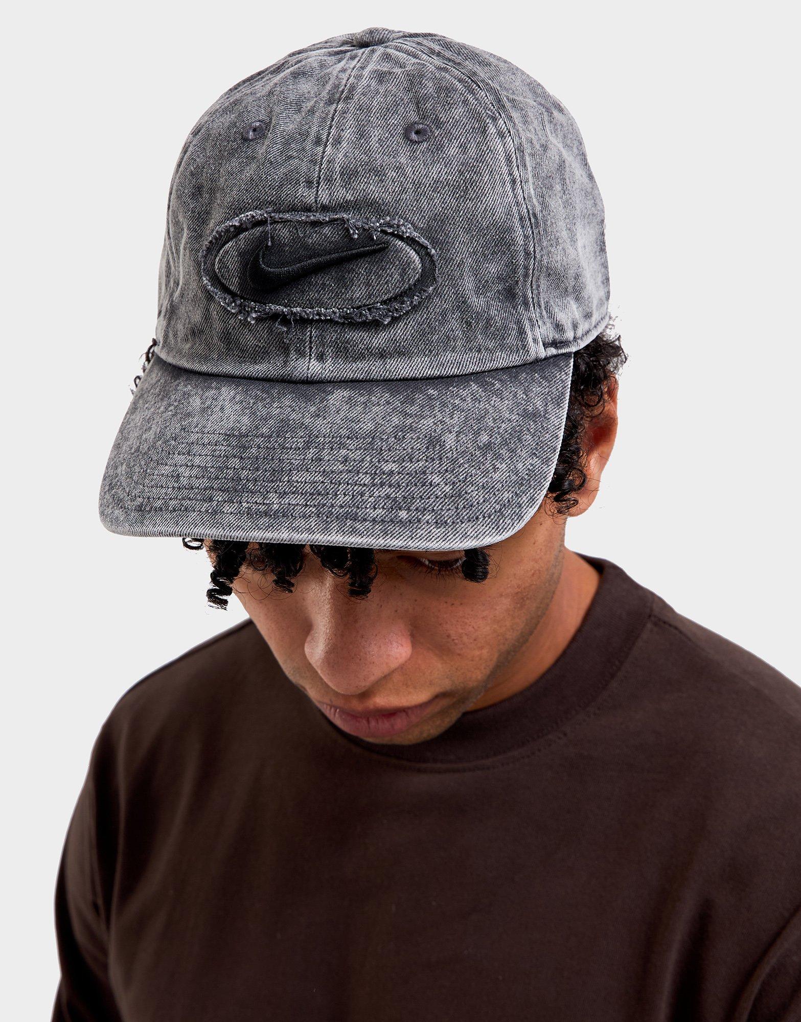 Club Unstructured Denim Patch Cap