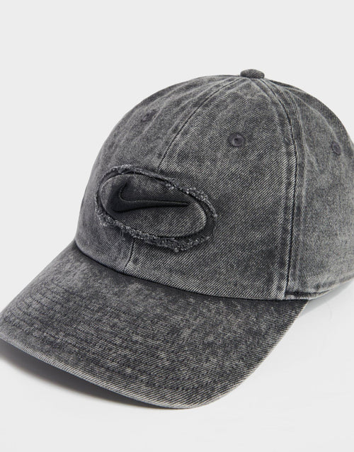 Club Unstructured Denim Patch Cap