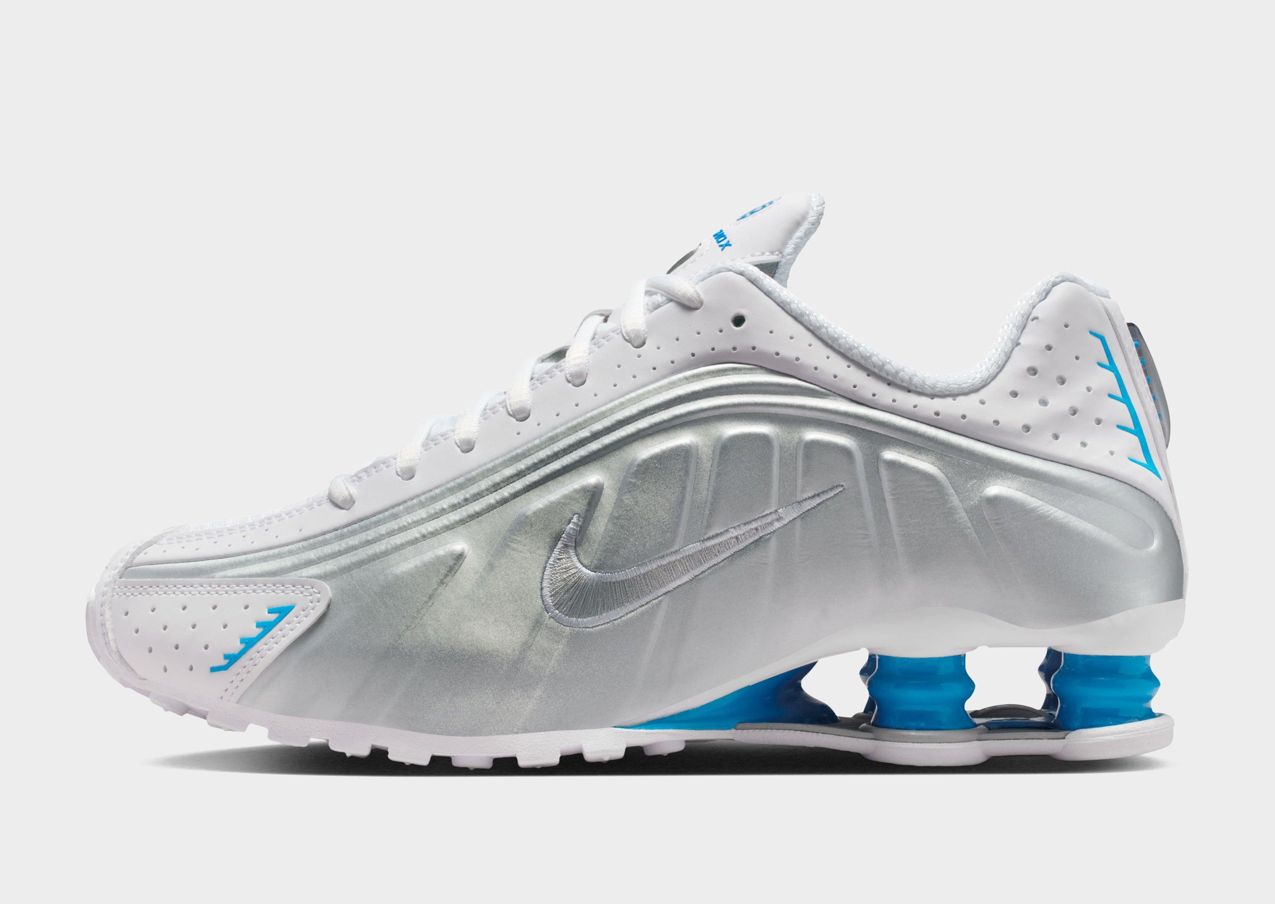 white nike shox for women