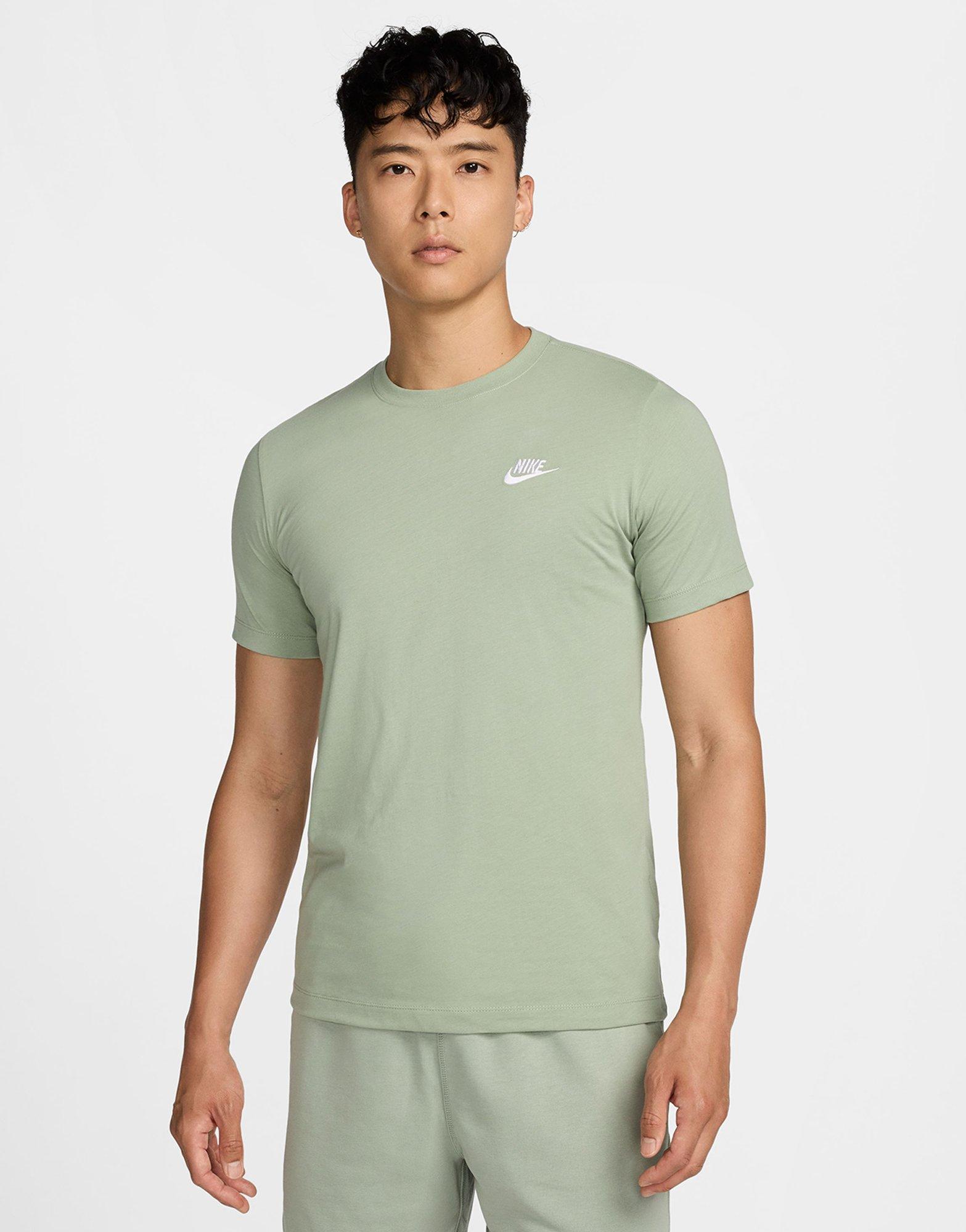 nike club t shirt green