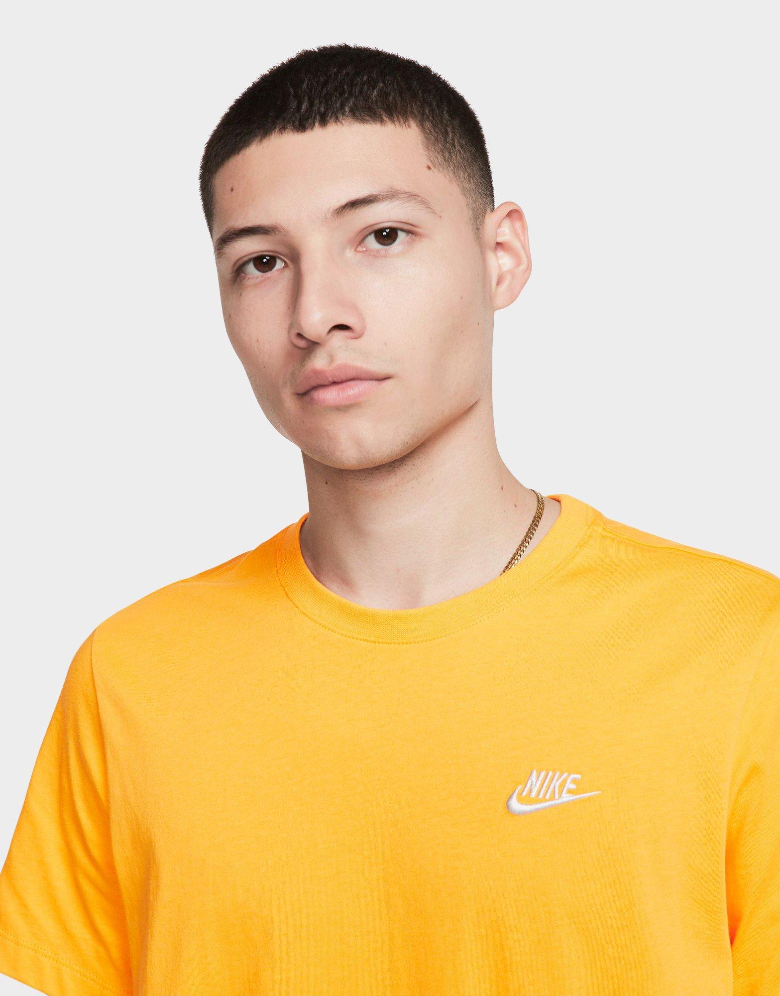 nike t shirt yellow