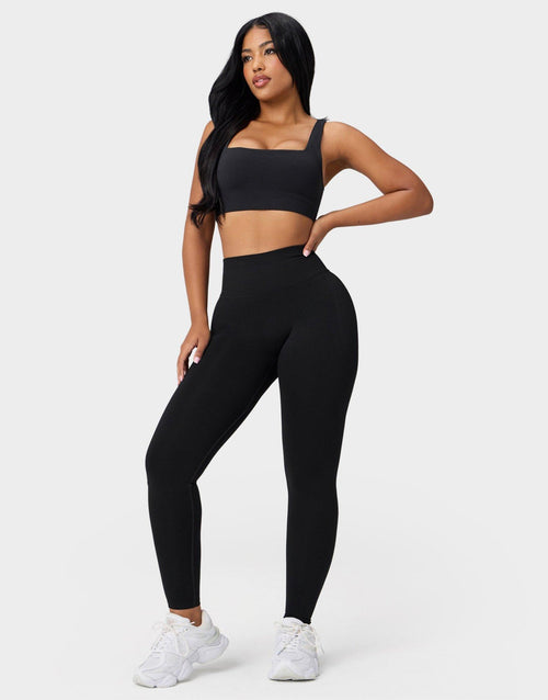 Silk Seamless Scoop Neck Low Impact Bra