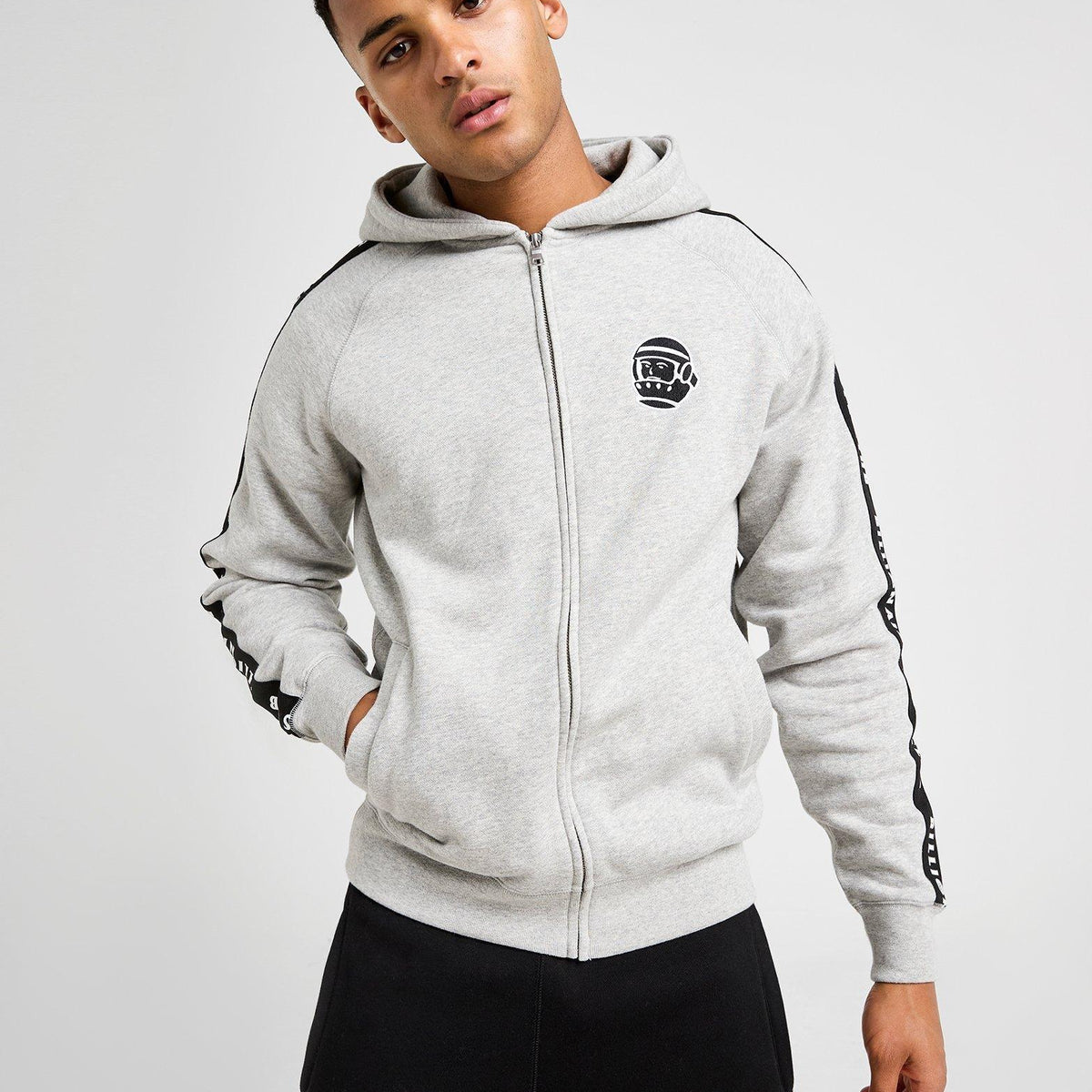 Grey Billionaire Boys Club Tape Full Zip Hoodie - JD Sports Malaysia