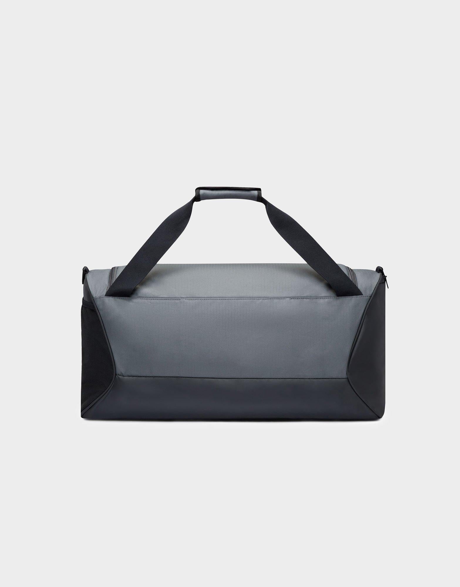 nike brasilia medium holdall grey